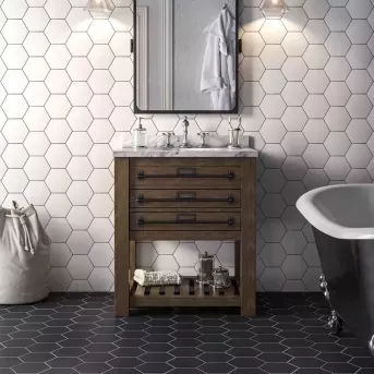 MANHATTAN HEXAGONAL 15X17 MAT