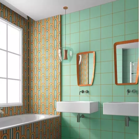 PORCELAINE 20X20 GROOVY UNI