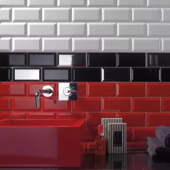 BRIQUETTE 7,5X15 METRO BLANC MAT