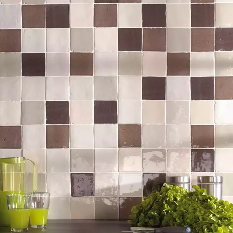 PROVENZA 10X10 CRAQUELÉ BRILLANT MIX À LA CARTE