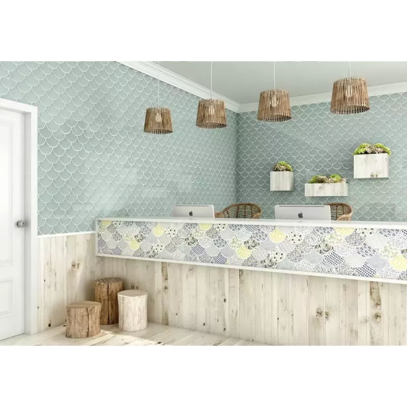 JAZZ 15X13,5 ECAILLE DE POISSON MIX DECO BRILLANT