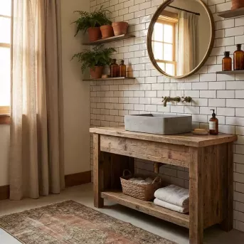 ZELIJ 5X15 LES TERRES DU SUD COULEUR 02 - BLANC