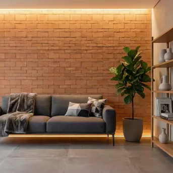 ZELIJ 5X15 LES ÉCLATS DE ROSE COULEUR 05 - TERRE CUITE