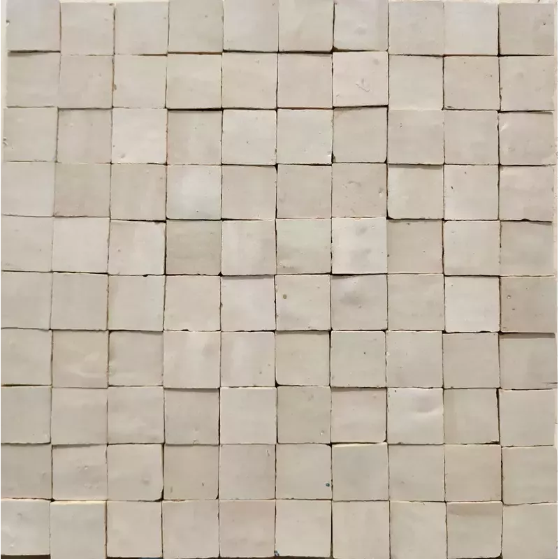 ZELIJ MOSAÏQUE 5X5 - LES OMBRES DE LA MÉDINA COULEUR 32 - BEIGE