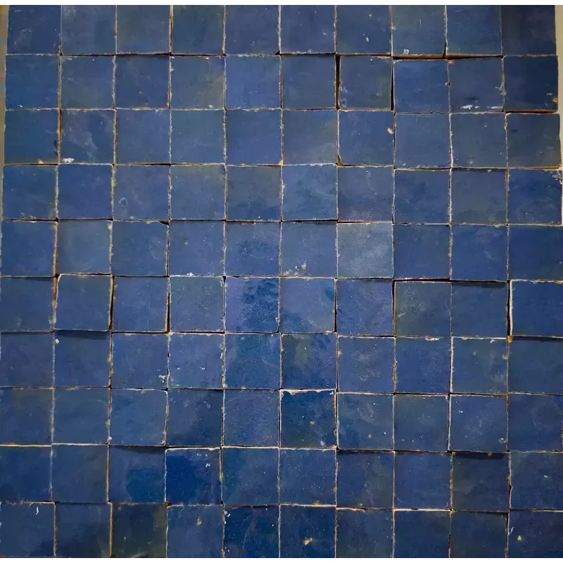 ZELIJ 3X3 - LES AZURS MÉDITÉRRANÉENS COULEUR 28 - BLEU OCÉAN