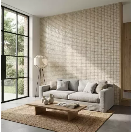 ZELIJ MOSAÏQUE 3X3 - LES OMBRES DE LA MÉDINA COULEUR 32 - BEIGE