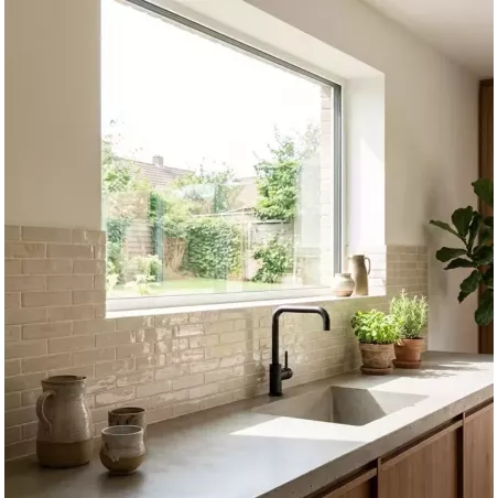 ZELIJ 2X10 - LES OMBRES DE LA MÉDINA COULEUR 32 - BEIGE