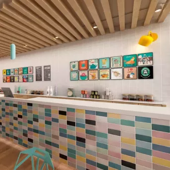 Carrelage ANTIC 7.5x15 Pastel Mat - Rétro & Doux