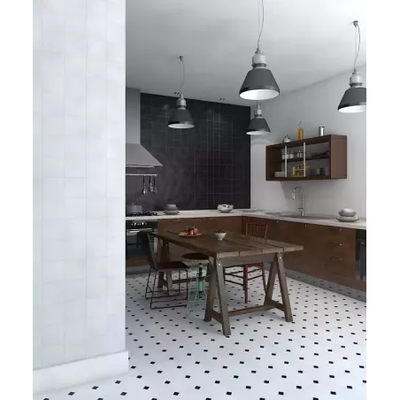 ANTIC CARRE 13X13 NOIR MAT