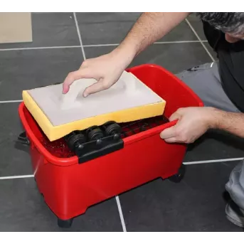 TALOCHE PLASTIQUE AVEC EPONGE HYDRO PRO