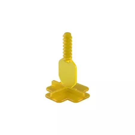 250 CROISILLONS JAUNE EN T 2MM AUTONIVELLANT