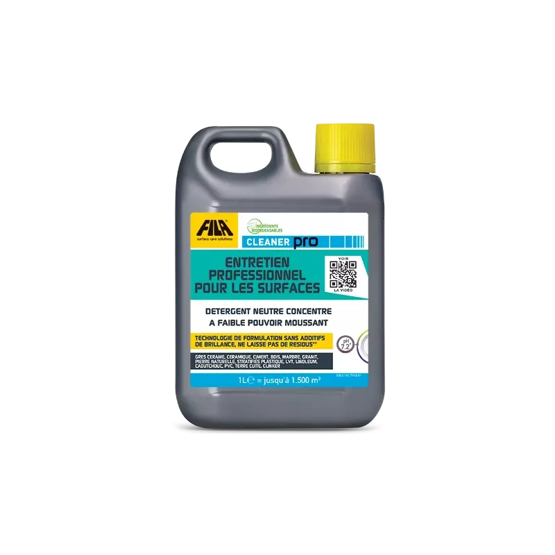 CLEANER PRO BIDON 1 LITRE ENTRETIEN PROFESSIONNEL POUR LES SURFACES