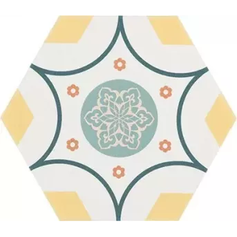 BOOM DECOR 14X16 HEXAGONAL MAT