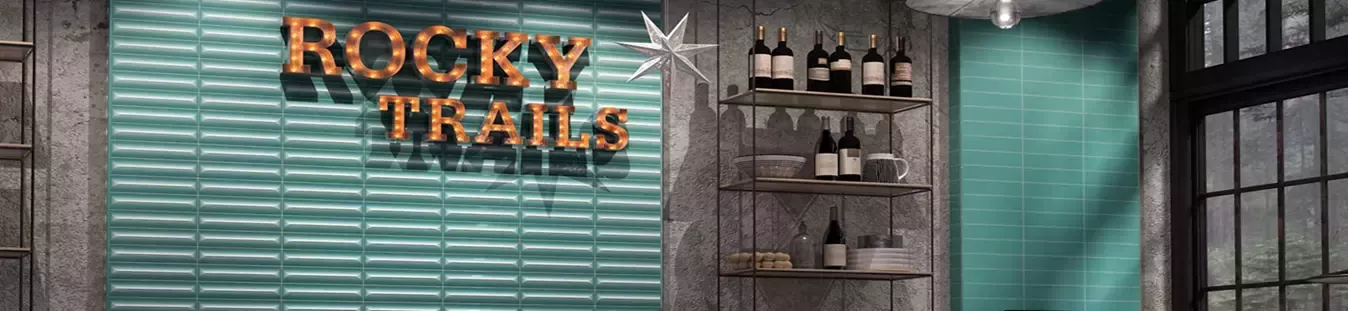 Carrelage Mural Rectangulaire en Relief : Ambiance Unique