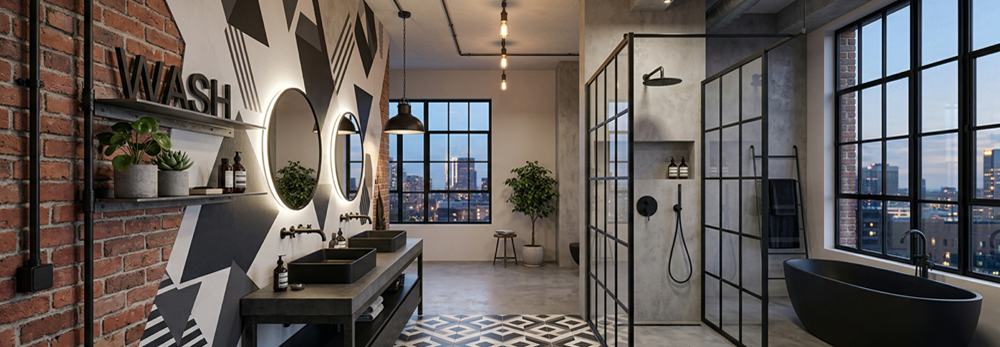 industriel moderne graphique